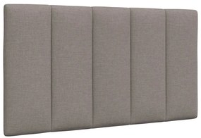 vidaXL Μαξιλάρι για Κεφαλάρι Hanko Taupe 80 εκ. Υφασμάτινο