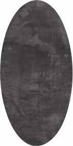 vidaXL Χαλιά χώρου Ωοειδής HUARTE Ανθρακί 100 x 200 cm