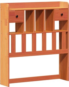 vidaXL Σκελετός Κρεβ. Χωρίς Στρώμα Καφέ Κεριού 100x200 εκ Μασίφ Πεύκο