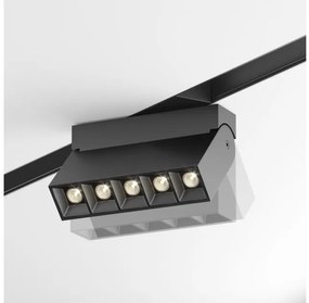 Γραμμικό Φωτιστικό Μαγνητικής Ράγας S35 LED 10W Μαύρο 4000K Κινητό Points Rot TR015-2-10W4K-B Maytoni TR015-2-10W4K-B