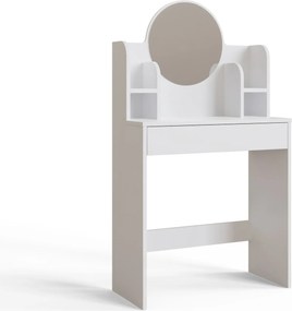Τουαλέτα Μακιγιάζ Λευκό ENIDOR 74.8x34.8x135