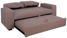 Καναπές - Κρεβάτι Kanna 2θέσιος Ύφασμα Μπέζ 175x100x83 εκ. 175x100x83 εκ.