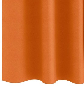 vidaXL Κουρτίνες 2 pcs Φωτεινό Πορτοκάλι 260x140εκ. Πολυεστέρας