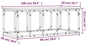 ΤΡΑΠΕΖΑΚΙ ΣΑΛΟΝΙΟΥ ΚΑΦΕ ΔΡΥΣ 100X50X35,5 ΕΚ. ΕΠΕΞΕΡΓΑΣΜΕΝΟ ΞΥΛΟ 833382