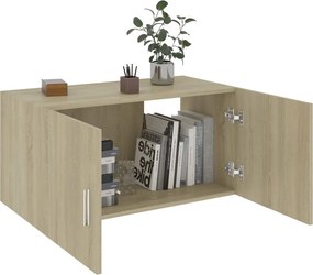 vidaXL Ντουλάπι Επιτοίχιο Sonoma Δρυς 80 x 39 x 40 εκ. από Επεξ. Ξύλο