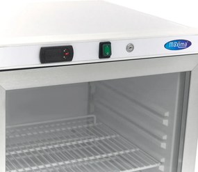 Fridge - 200L - White - with Glass Door