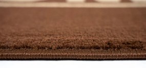 Sdim Πατάκι Εισόδου Μοκέτα  Fashion Home Brown 40x67εκ.