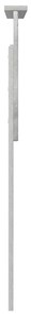 vidaXL Κεφαλάρι Σκυρόδεμα Γκρι 100 cm Επεξεργασμένο ξύλο