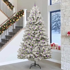 vidaXL Τεχνητό Χριστουγεννιάτικο Δέντρο 300 cm 300 LED Θερμό λευκό