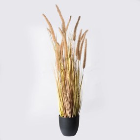 Supergreens Τεχνητό Φυτό Χορτάρι Pennisetum Λευκό 90 εκ. - Πολυαιθυλένιο - 8270-6
