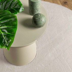 vidaXL Χαλιά χώρου Ωοειδής HUARTE Άμμος 80 x 150 cm 100% Πολυεστέρας