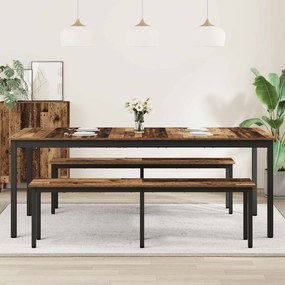 vidaXL Τραπεζαρίες 200 x 100 x 75 cm Επεξεργασμένο ξύλο Ορθογώνιος