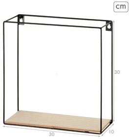 Ράφι παλτών Max Home Σίδερο Ξύλο MDF (4 Μονάδες)