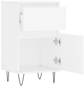 vidaXL Ντουλάπια 2 τεμ. Λευκά 40 x 35 x 70 εκ. από Επεξεργασμένο Ξύλο