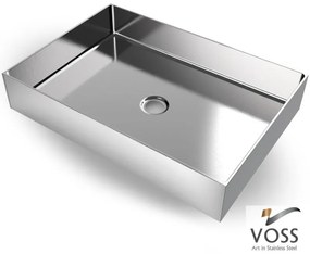 Voss Aldo V1255-110 Επιτραπέζιος Nιπτήρας Inox Brushed PVD 55x38 εκ.