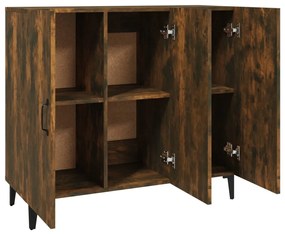 vidaXL Ντουλάπι Καπνιστή Δρυς 90x34x80 εκ. Επεξεργασμένο Ξύλο