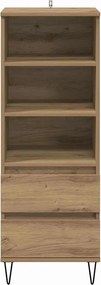 vidaXL Highboard Artisan Oak 40 x 36 x 110 εκ. Επεξεργασμένο ξύλο