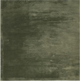 vidaXL Χαλί HUARTE Green 240 x 240 cm 100% Πολυεστέρας Επίπεδος