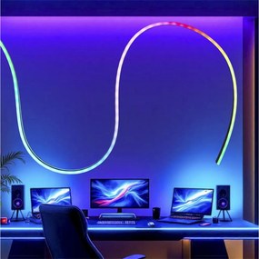 ΤΑΙΝΊΕΣ LED RAINBOW NEON EFFECT LED STRIP 5M USB M8 LA0173