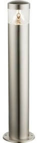 Επιδαπέδιο Φωτιστικό Κολώνα LED 6W Ασημί IP44 Fosca 34207 Globo Lighting-34207-Ασημί 34207