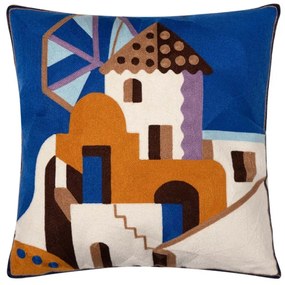 Διακοσμητική Μαξιλαροθήκη (45x45) Silk Fashion Polygazok3