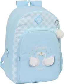 Σχολική Τσάντα Glow Lab Cisnes Μπλε 30 x 46 x 14 cm