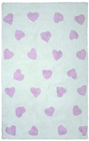 Παιδικό Χαλί Piccolo Hearts Cream - 160x230
