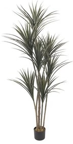 YUCCA ΤΕΧΝΗΤΟ ΦΥΤΟ ΣΕ ΓΛΑΣΤΡΑ PE ΠΡΑΣΙΝΟ H190cm - 032221