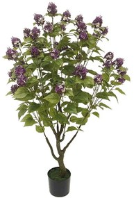 Τεχνητό Δέντρο Σε Γλάστρα Πασχαλιά 04-00-18794 138cm Green-Lila Marhome Synthetic