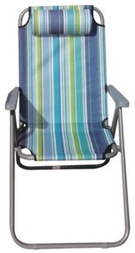 Πτυσσόμενη καρέκλα camping - 1608 - 270874 - Blue/Green