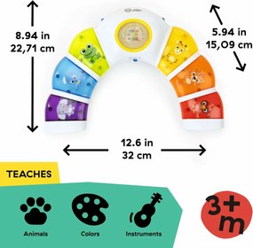 Αψίδα Δραστηριοτήτων για μωρά Baby Einstein Glow &amp; Discover Light Bar Πολύχρωμο