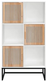 Ντουλάπι Λευκό 70 x 35 x 125 εκ. από Επεξεργασμένο Ξύλο - Λευκό