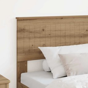 vidaXL Κεφαλάρι Artisan Oak 100 cm Επεξεργασμένο ξύλο