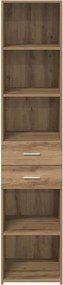 vidaXL Highboard Artisan Oak 40 x 42,5 x 185 εκ. Επεξεργασμένο ξύλο