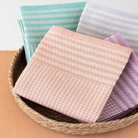 Πετσέτες Κουζίνας KL250 (Σετ 4τμχ) Multi Palamaiki 50x70cm 100% Cotton