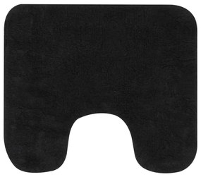 vidaXL Σετ Πατάκια Μπάνιου 2 τεμ. Ανθρακί Υφασμάτινα