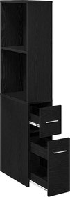vidaXL Σετ Επίπλων Μπάνιου 22 x 41 x 135 εκ. Επεξεργασμένο ξύλο