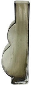 Βάζο ArteLibre Καφέ Γυαλί 10x5x34.5cm-05153353