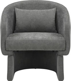 Πολυθρόνα Playmob ύφασμα σε γκρι απόχρωση 69x65x79εκ 69x65x79 εκ.