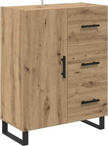 vidaXL Highboard 2 pcs Artisan Oak 69,5 x 34 x 180 εκ.