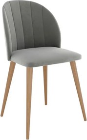 Καρέκλα Nil S100-Gkri - 50.00Χ55.00Χ82.00cm