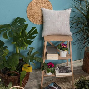 Μαξιλαροθήκη Διακοσμητική Messina 04 Grey Teoran 43X43 Cotton-Polyester