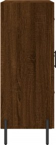 vidaXL Ντουλάπι Καφέ Δρυς 69,5 x 34 x 90 εκ. Επεξεργασμένο Ξύλο