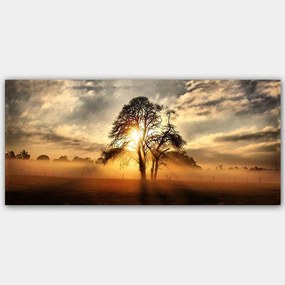 Πίνακας Καμβάς 451ERN1826 120x50cm Multi Wallity Οριζόντιοι Ξύλο, Καμβάς