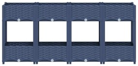 vidaXL Ζαρντινιέρα 160 x 40 x 71 εκ. από Πολυπροπυλένιο