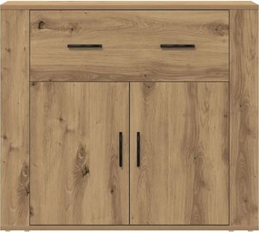 vidaXL Ντουλάπι Artisian Δρυς 80x33x70 εκ. από Επεξεργασμένο Ξύλο