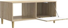 vidaXL Τραπεζάκι σαλονιού Sonoma Δρυς 90 x 50 x 40 cm