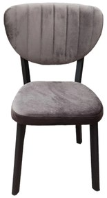 STANLEY καρέκλα τραπεζαρίας χρώμα γκρι με μεταλλικό σκελετό Διαστάσεις..M.46*Π.51*Υ.92εκ. Βάρος.9kg          Συσκευασία.2*4<br>