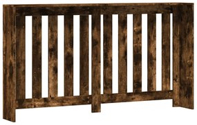 vidaXL Κάλυμμα Καλοριφέρ Καπνιστή Δρυς 149x20x82εκ. Επεξεργασμένο Ξύλο