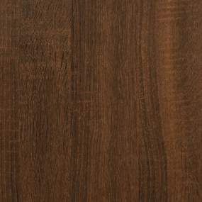 Κομοδίνο Επιτοίχιο Καφέ Δρυς 35 x 35 x 20 εκ. - Καφέ